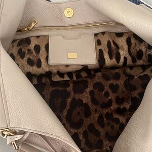 Dolce Gabbana nude tote